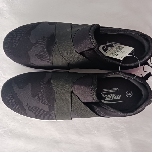MTA Sport • Women's "Ashley" Memory Foam Camo Athletic Slip-On Sneakers - Picture 13 of 13